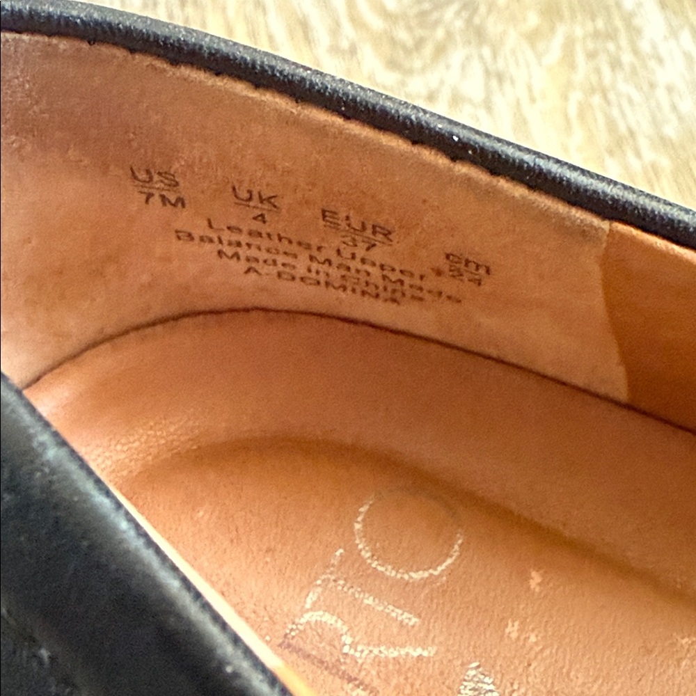 Sarto Black Leather Loafers - Picture 11 of 11
